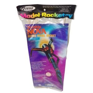 Estes Starship Nova Flying Model Rocket Kit #1371 Skill Level 3 New Sealed